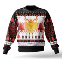 Hooktab Rumple Minze Peppermint Schnapps Ugly Christmas Sweater
