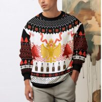 Hooktab Rumple Minze Peppermint Schnapps Ugly Christmas Sweater