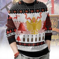 Hooktab Rumple Minze Peppermint Schnapps Ugly Christmas Sweater
