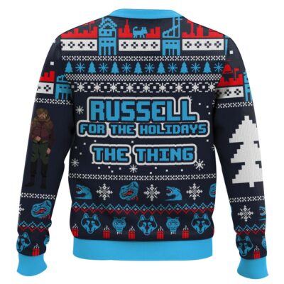 Hooktab Russell For The Holidays The Thing Ugly Christmas Sweater