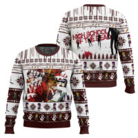 Hooktab Saeko Busujima Highschool Of The Dead Ugly Christmas Sweater