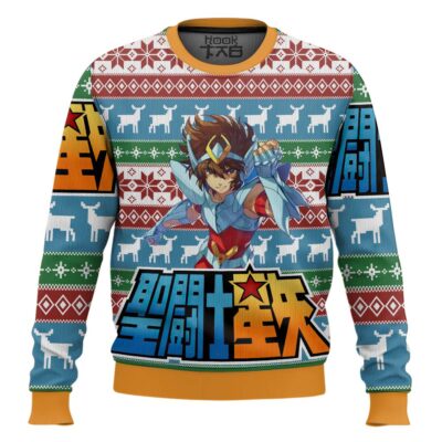Saint Seiya Ugly Christmas Sweater