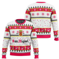 Hooktab San Miguel Beer Ugly Christmas Sweater