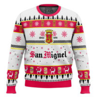 Hooktab San Miguel Beer Ugly Christmas Sweater