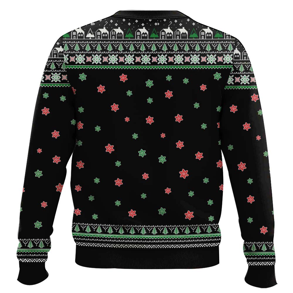 Hooktab Sani Cloth Is Coming To Town WWE Ugly Christmas Sweater