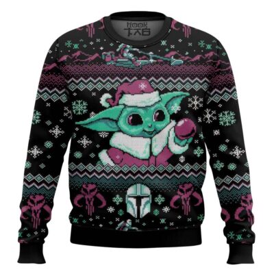 Santa Baby Yoda Star Wars Ugly Christmas Sweater