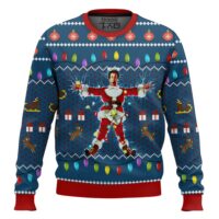 Hooktab Santa Clark Griswold National Lampoon's Vacation Ugly Christmas Sweater