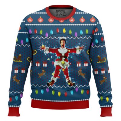 Santa Clark Griswold National Lampoon's Vacation Ugly Christmas Sweater