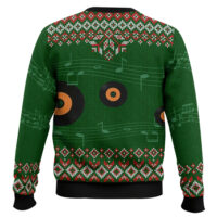 Hooktab Santa Claus DJ Ugly Christmas Sweater