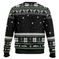 Hooktab Santa Claus Fishing Ugly Christmas Sweater