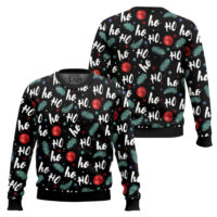 Hooktab Santa Claus Laughing Ugly Christmas Sweater