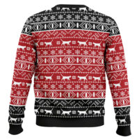 Hooktab Santa Claws Cat Ugly Christmas Sweater