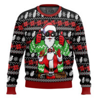 Hooktab Santa Deadpool Marvel Ugly Christmas Sweater