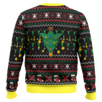 Hooktab Santa Emeritus Papa Emeritus Ghost Ugly Christmas Sweater