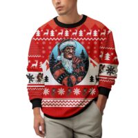 Hooktab Santa Freddy Krueger A Nightmare On Elm Street Ugly Christmas Sweater