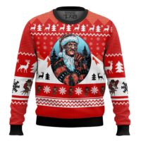 Hooktab Santa Freddy Krueger A Nightmare On Elm Street Ugly Christmas Sweater
