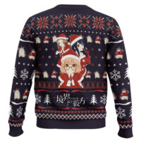Hooktab Santa Girls Beyond The Boundary Ugly Christmas Sweater