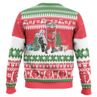 Hooktab Santa Golf Swing Ugly Christmas Sweater