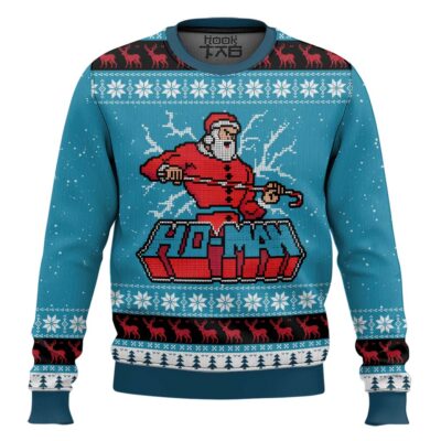 Santa Ho-Man Ugly Christmas Sweater