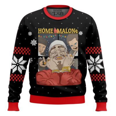 Santa Home Malone Ugly Christmas Sweater