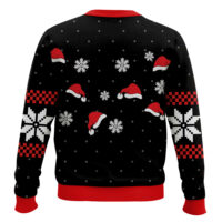 Hooktab Santa Home Malone Ugly Christmas Sweater