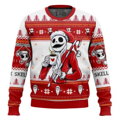 Santa Jack Skellington Ugly Christmas Sweater