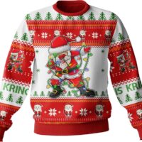 Hooktab Santa Kris Kringle Miracle On 34th Street Ugly Christmas Sweater