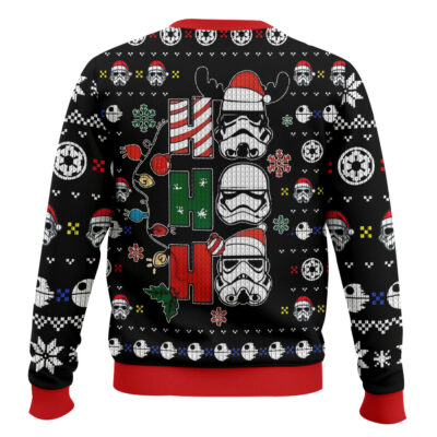 Hooktab Santa Stormtrooper Star Wars Ugly Christmas Sweater