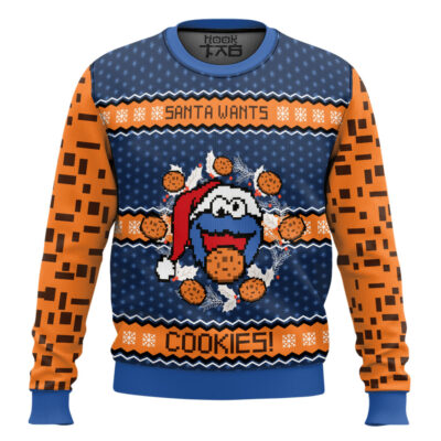 Santa Wants Cookies The Muppet Show Ugly Christmas Sweater