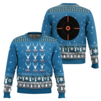 Hooktab Santa's Reindeer Hunting Ugly Christmas Sweater