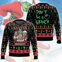 Hooktab Santa's Sleighers Ugly Christmas Sweater