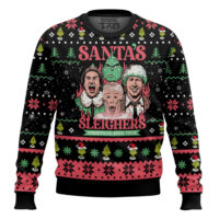 Hooktab Santa's Sleighers Ugly Christmas Sweater
