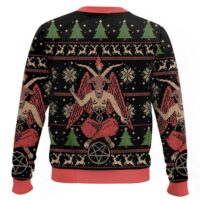 Hooktab Satan Claus Hail Santa Ugly Christmas Sweater