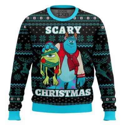 Scary Christmas Monsters Inc Ugly Christmas Sweater
