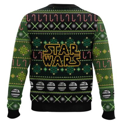 Hooktab Season It Is Jolly To Be Old Yoda Star Wars Ugly Christmas Sweater