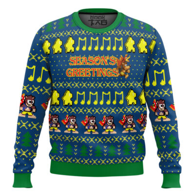 Season's Greetings Banjo-Kazooie Ugly Christmas Sweater