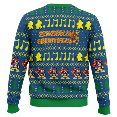 Hooktab Season’s Greetings Banjo-Kazooie Ugly Christmas Sweater