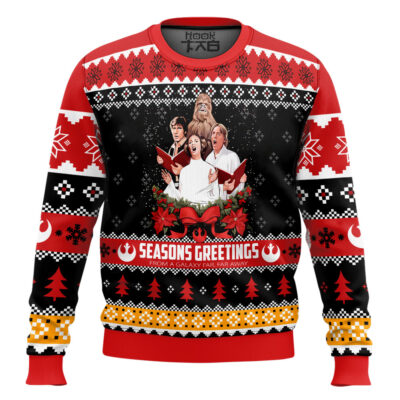 Seasons Greetings Star Wars Ugly Christmas Sweater