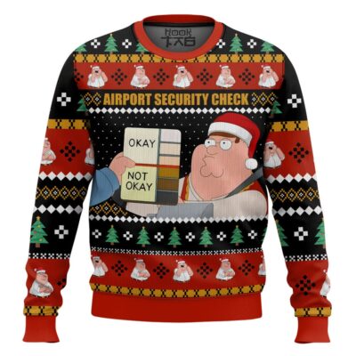 Security Check Family Guy Ugly Christmas Sweater