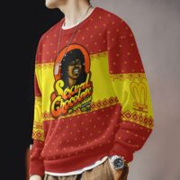 Hooktab Sexual Chocolate Coming To America Ugly Christmas Sweater