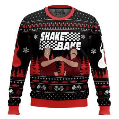 Shake And Bake Talladega Nights Ugly Christmas Sweater
