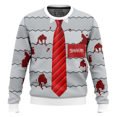 Shaun Of The Dead Ugly Christmas Sweater