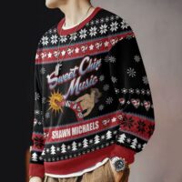 Hooktab Shawn Michaels Sweet Chin Music WWE Ugly Christmas Sweater