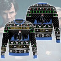 Hooktab Sherlock Benedict Cumberbatch Ugly Christmas Sweater