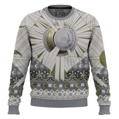 Silent Knight Marvel Moon Knight Ugly Christmas Sweater