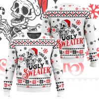 Hooktab Skeleton This Is My Ugly Christmas Sweater
