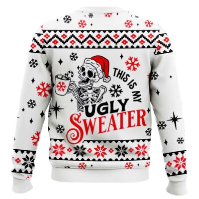 Hooktab Skeleton This Is My Ugly Christmas Sweater