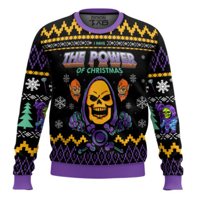 Skeletor The Evil Power Of Christmas Masters Of The Universe Ugly Christmas Sweater