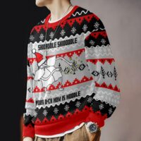 Hooktab Skidaddle Skidoodle Your D*ck Now Is A Noodle Meme Ugly Christmas Sweater