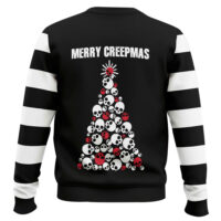 Hooktab Skull Santa Ugly Christmas Sweater